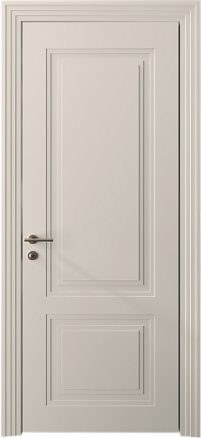 Дверь Dinastia Neo Classic Scalino Бежевая эмаль (RAL 9010) без стекла