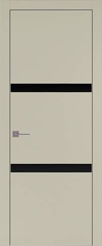 Дверь Tivoli В-4 Серо-оливковая эмаль (RAL 7032) без стекла