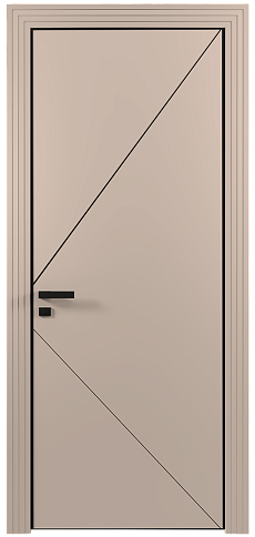 Дверь Pala Moderno Грязный Белый эмаль (RAL 070-90-05) без стекла