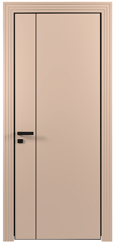 Дверь Piazza Moderno Серый цемент эмаль (RAL 060-70-10) без стекла