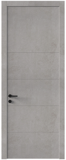 Межкомнатная дверь Tivoli Д-2, Без стекла (ДГ), цвет - Белый камень