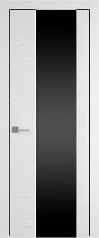 Дверь Tivoli Е-1 Белая эмаль по шпону (RAL 9003) со стеклом