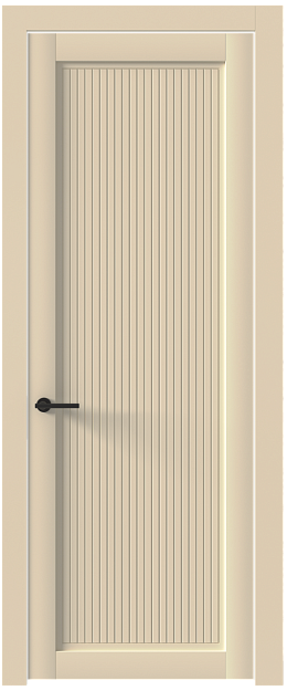 Межкомнатная дверь Tivoli З-2, Без стекла (ДГ), цвет - Жемчужная эмаль (RAL 1013)