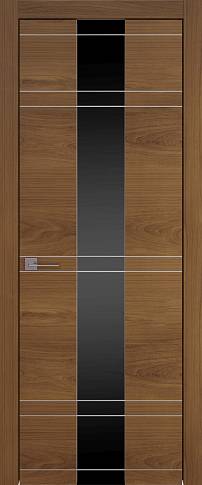 Дверь Tivoli Ж-4 Итальянский орех со стеклом