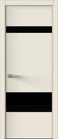Дверь Tivoli К-4 Жемчужная эмаль (RAL 1013) без стекла