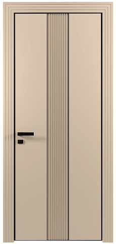 Дверь Pilastro Moderno Бежевый Мел эмаль (RAL 075-80-10) без стекла
