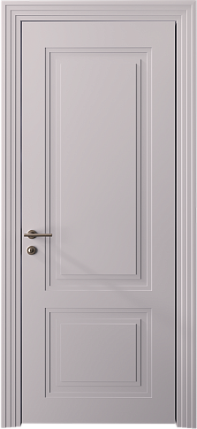 Дверь Dinastia Neo Classic Scalino Серый Флокс эмаль (RAL без номера) без стекла