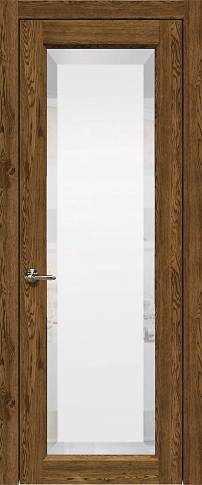 Дверь Domenica ;Porta Classic Дуб коньяк со стеклом