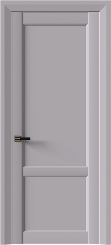 Дверь Dinastia Neo Classic Decoro Серый Флокс эмаль (RAL 358-71-02) без стекла