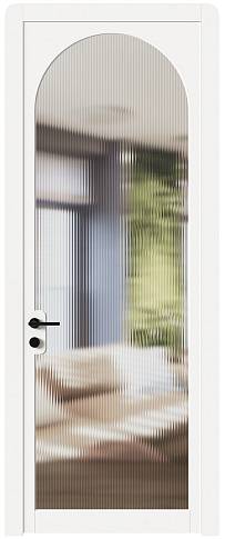 Дверь Luna Moderno Белая эмаль (RAL 9003) со стеклом