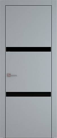 Дверь Tivoli В-4 Серебристо-серая эмаль (RAL 7045) без стекла