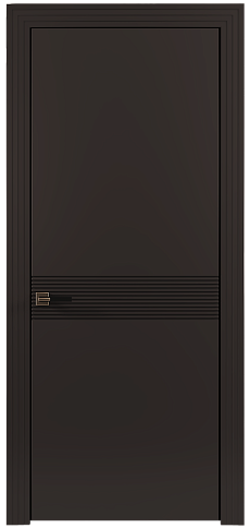 Дверь Tramonto Moderno Чёрный Базальт эмаль (RAL 040-30-05) без стекла
