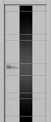 Дверь Tivoli Ж-2 Серая эмаль (RAL 7047) со стеклом