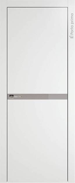 Межкомнатная дверь Tivoli Б-4, цвет - Белая эмаль (RAL 9003), Без стекла (ДГ)