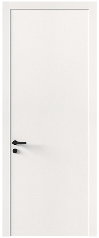 Дверь Tivoli А-2 Белоснежная мягкая шагрень без стекла