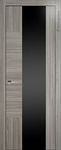 Дверь Tivoli Е-1 Орех пепельный со стеклом