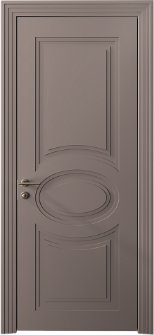 Дверь Florencia Neo Classic Scalino Серая стяжка эмаль (RAL 060-60-05) без стекла