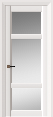 Дверь Siena Neo Classic Decoro Белая ST со стеклом