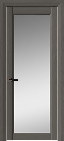 Дверь Domenica Neo Classic Decoro Тёмный серый ST со стеклом