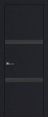 Дверь Tivoli В-4 Черная эмаль (RAL 9004) без стекла