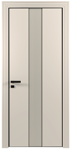 Дверь Pilastro Moderno Бежевая эмаль (RAL 9010) без стекла